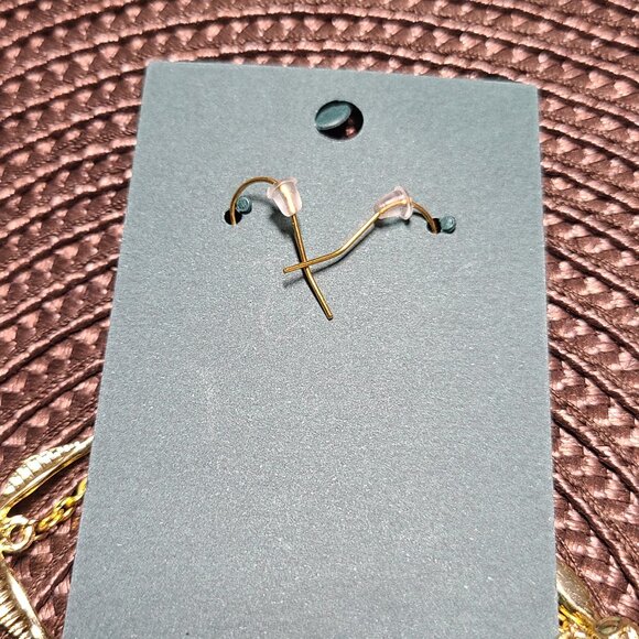 HARRY POTTER Golden Snitch Dangle Earrings - Picture 5 of 5